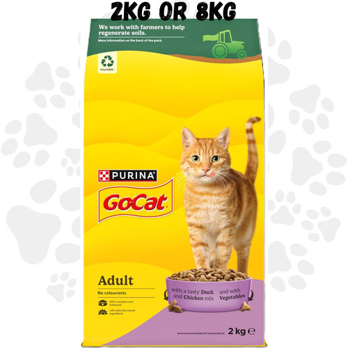 Cat chicken duck dry - chicken, &