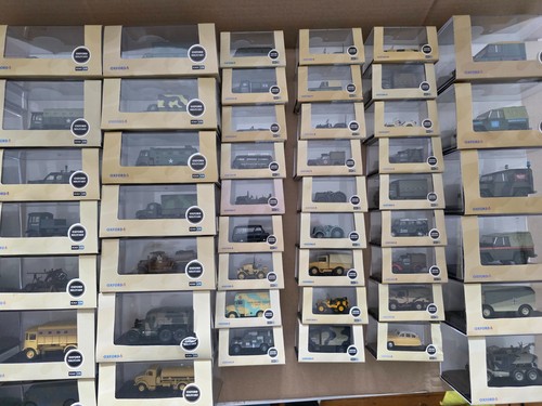 Oxford diecast military tanks - oxford,