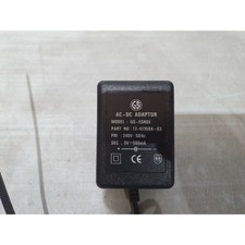 GS GS-ESKEE Power Supply AC/DC Adapter Black 9.0-Volts 500mA 3-Pin UK Wall Plug
