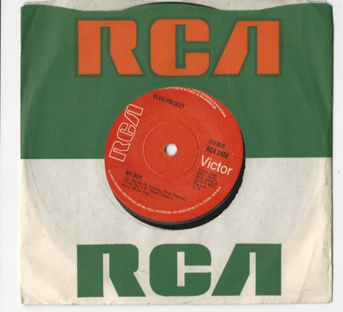 Elvis presley boy - elvis, rpm