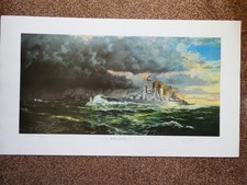 HMS Hood by G Calton Hobbs