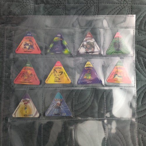 Pokemon tazo trio all - tazo,