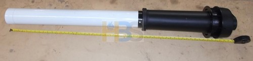 Glow worm flue - range, vertical