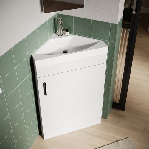Corner 560mm bathroom vanity - 560mm,