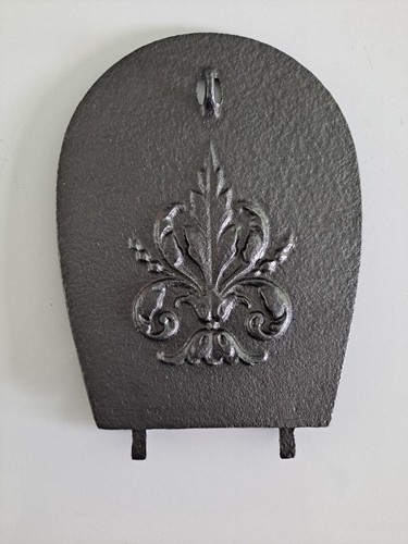 Cast iron soot flap - cast, damper