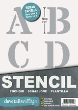 Letter Stencil Set Roman