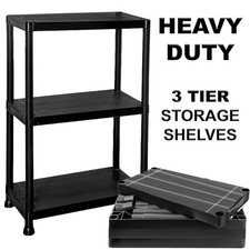 3 Tier Plastic Shelving Unit