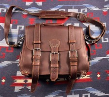 SADDLEBACK Brown LEATHER
