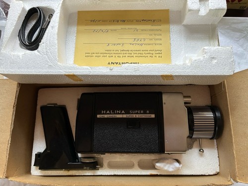 Vintage halina super cine - halina,