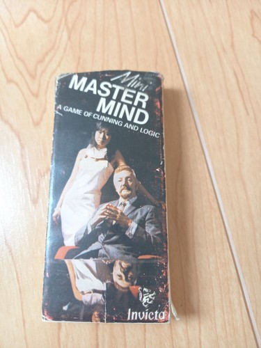 Mini mastermind board game - board, by