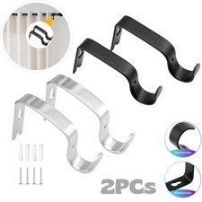 Metal Curtain Rod Rail