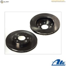 2x BRAKE DISC 24.0132-0300.2