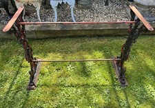 Cast iron table base - cast,