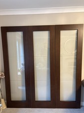 Set Of 3 Internal Wenge Oak