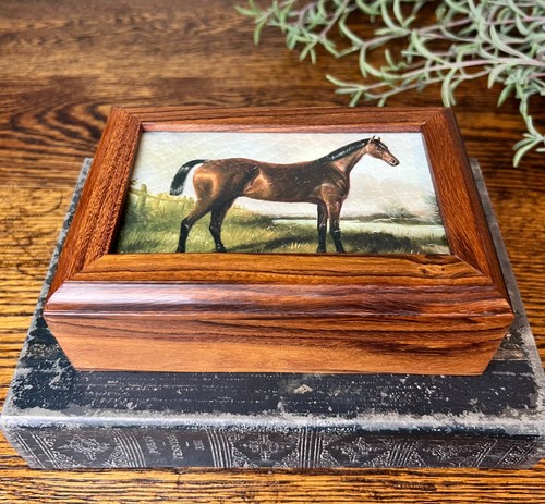 Solid wood horse keepsake - wood,