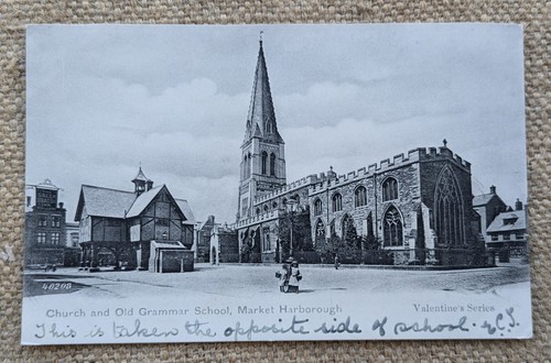 Market harborough old grammar - old,