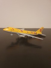 Toysmith Diecast 6" Metal Turbo Jet 747 Airplane with Pull Back Action