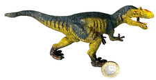 Toy Dinosaur Big Tyrannosaurus Rex T Rex Green Yellow ncb