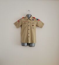 Vintage Boy's Boy Scouts of America official Shirt Size Youth Large