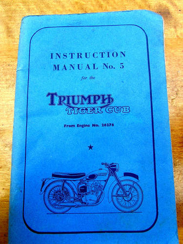 Triumph tiger cub genuine - triumph,