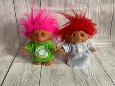 2 x Dam Troll 1986 Trolls Pink