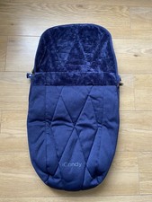 Icandy Orange 3 Royal Blue Footmuff