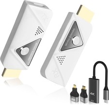 Wireless HDMI HD 1080P Extender Transmitter & Receiver For Streaming Video/Audio