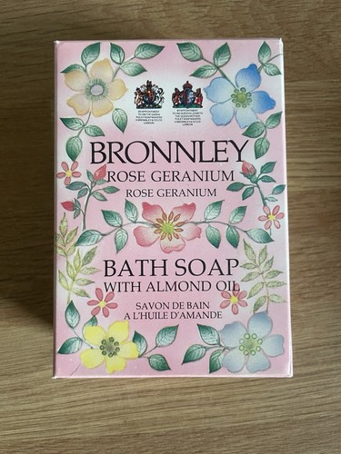 Bronnley rose geranium soap - rose,