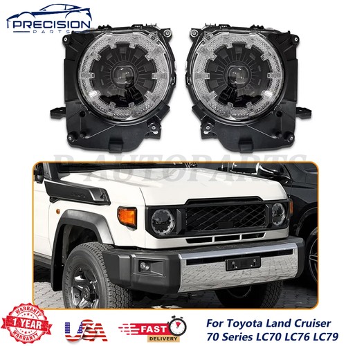2pcs led headlights drl fits - 2pcs,
