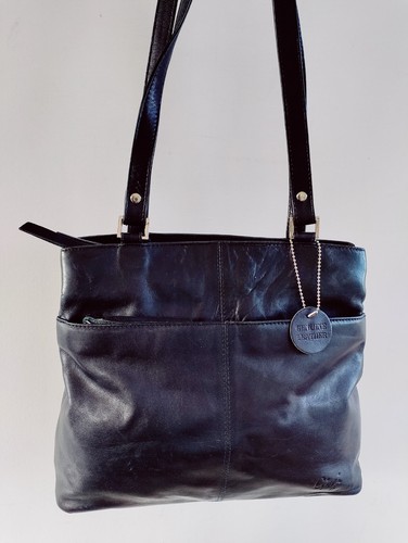 Gigi navy blue leather - gigi,