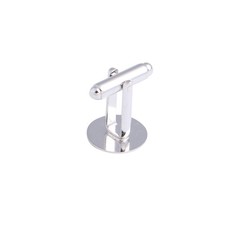 10 Pcs Silver Tone Cufflinks