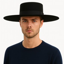 Classic Spanish Wool Felt Hat