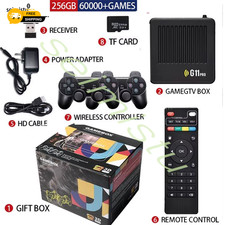 Arcade Game Box G11 Pro Game Box TV 256G in 60000+ Retro Games 4K HD Video Game
