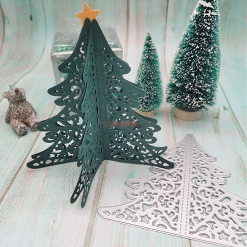 Christmas tree metal - 3d,