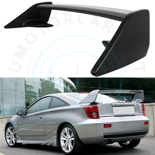 Black rear spoiler - black, wing