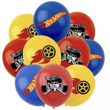 15 Hot Wheels Balloons