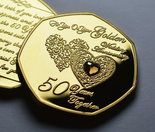 50th golden wedding - 50th,