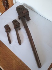 Job Lot Of stilsons, 24", 10"