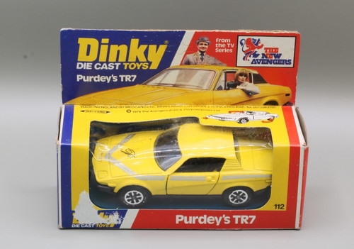 Dinky 112 purdey - 112, tr7