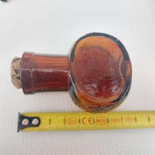1 oz Bovril Limited Jar Amber Coloured Glass