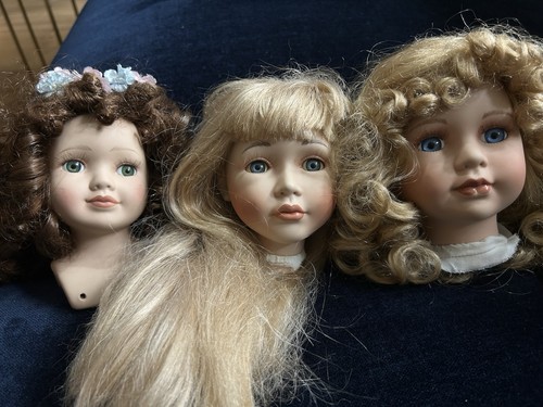 Bundle dolls heads - bundle, 5