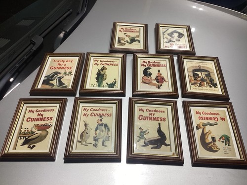 Vintage guinness framed - vintage,