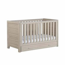 Luno Cot Bed With Drawer - Oak