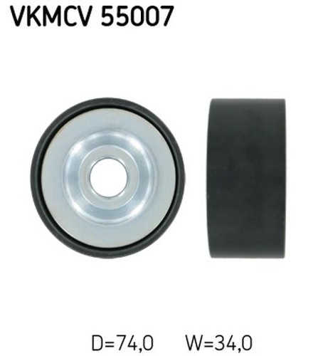 Fits skf vkmcv 55007 tensioner - fits,