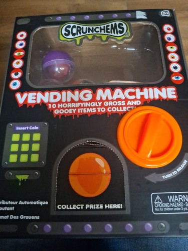 Scrunchems vending machine - vending,