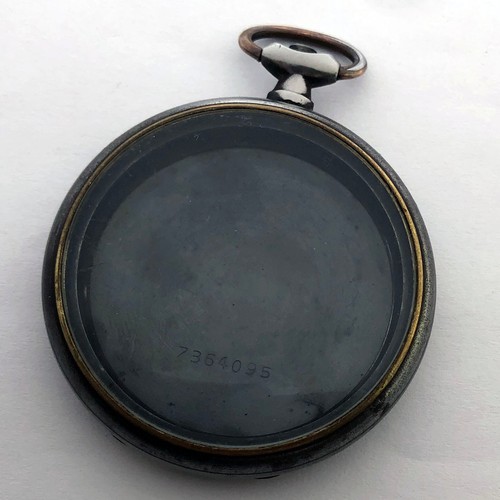 Rare swiss antique metal case - metal,
