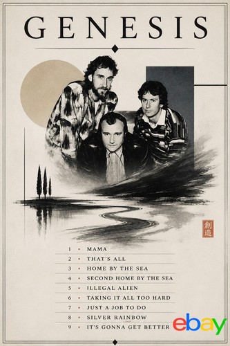 Genesis self titled album - self, a3