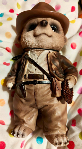 Resin otter figurine - resin,