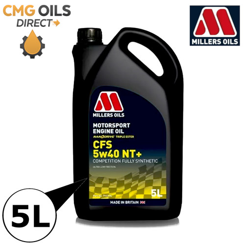 Millers oils motorsport - oils, cfs