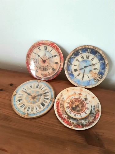 Set 4coasters wood and - set,